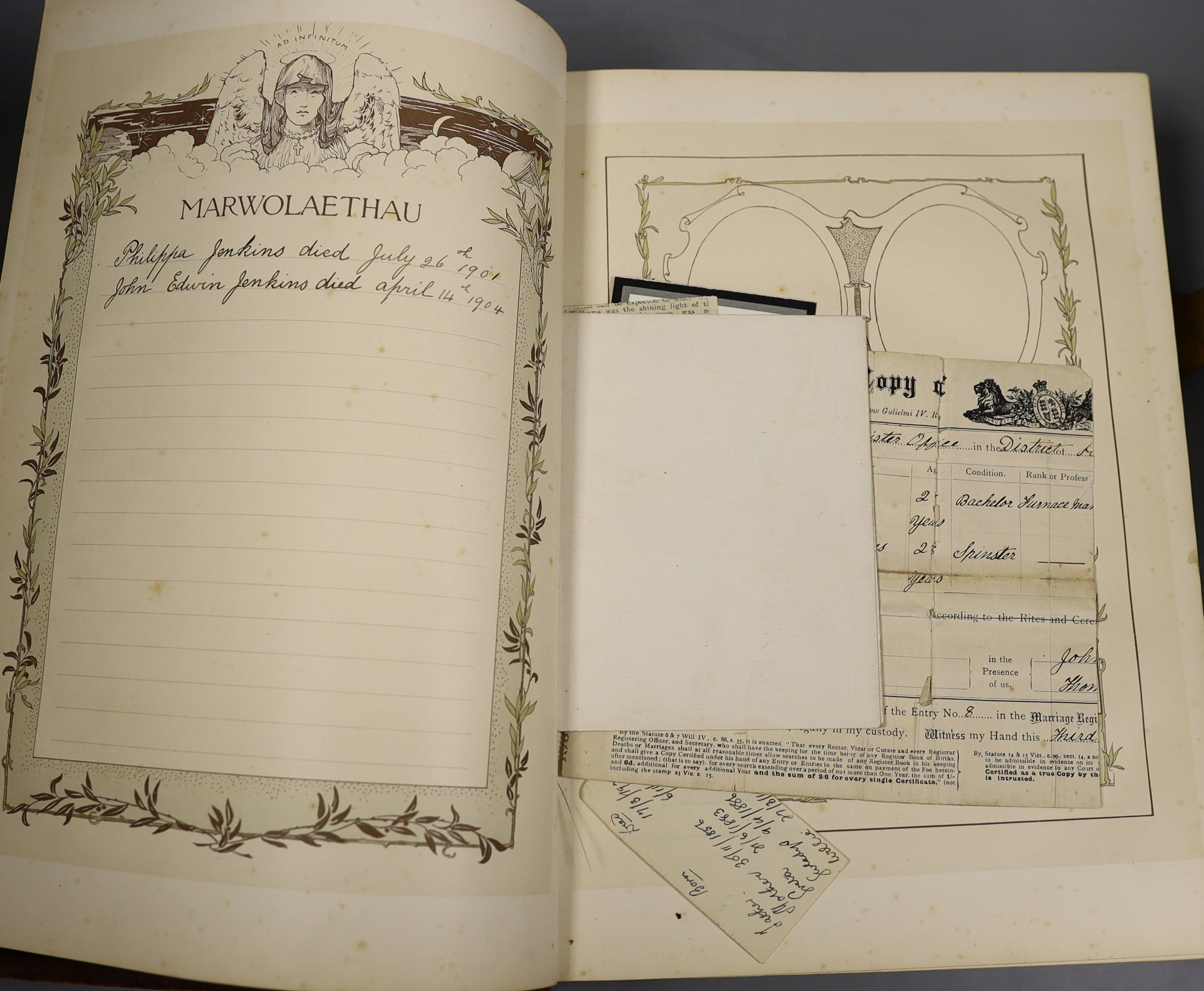 Victorian Welsh Bible 
